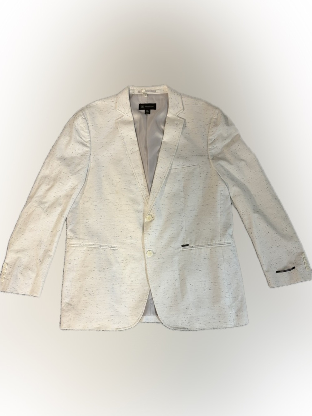 INC International Concepts White Speckled Men's Blazer